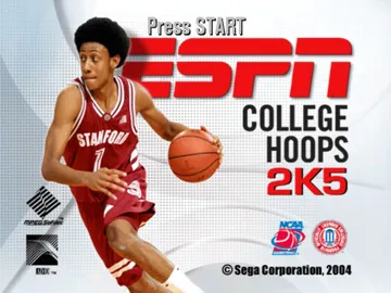 ESPN College Hoops 2K5 (USA) screen shot title